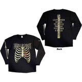 Cradle Of Filth - Skeleton - Long Sleeved - Black t-shirt