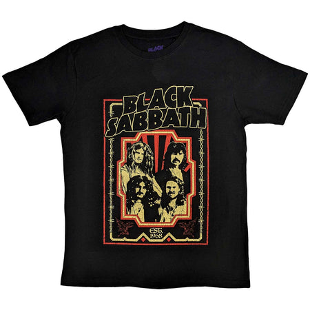 Black Sabbath. - Est 1968  - Black t-shirt