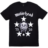 Motorhead - 50 Years BMG Logo - Black  t-shirt