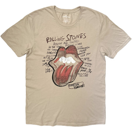 The Rolling Stones -  Foreign Tongues  - Sand t-shirt