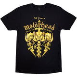 Motorhead - 50 Years Swords & Warpig - Black T-shirt