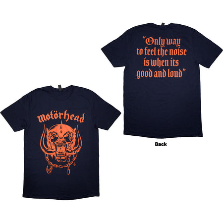 Motorhead - Good & Loud - Navy Blue t-shirt