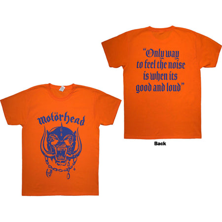 Motorhead - Good & Loud - Orange t-shirt