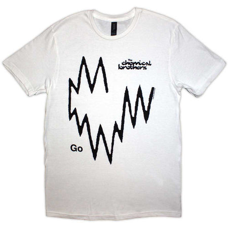 The Chemical Brothers - Go - White  t-shirt