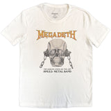 Megadeth - Speed Metal - White t-shirt
