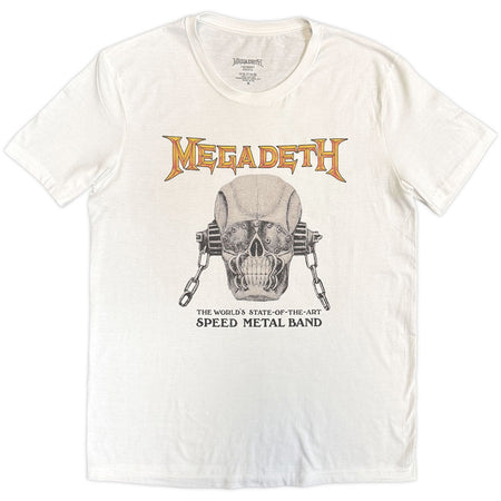 Megadeth - Speed Metal - White t-shirt