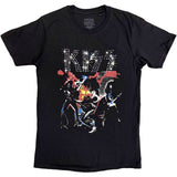Kiss - Band Sparkle - Black t-shirt