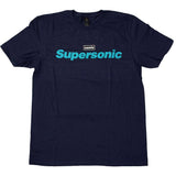 Oasis - Supersonic Title Colour - Navy Blue T-shirt