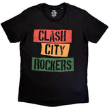 The Clash - City Rockers - Black  t-shirt