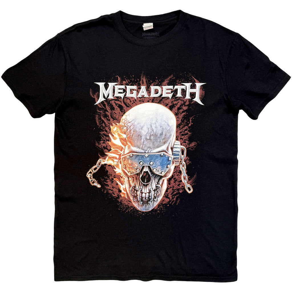 Megadeth - Vic & Flames - Black t-shirt