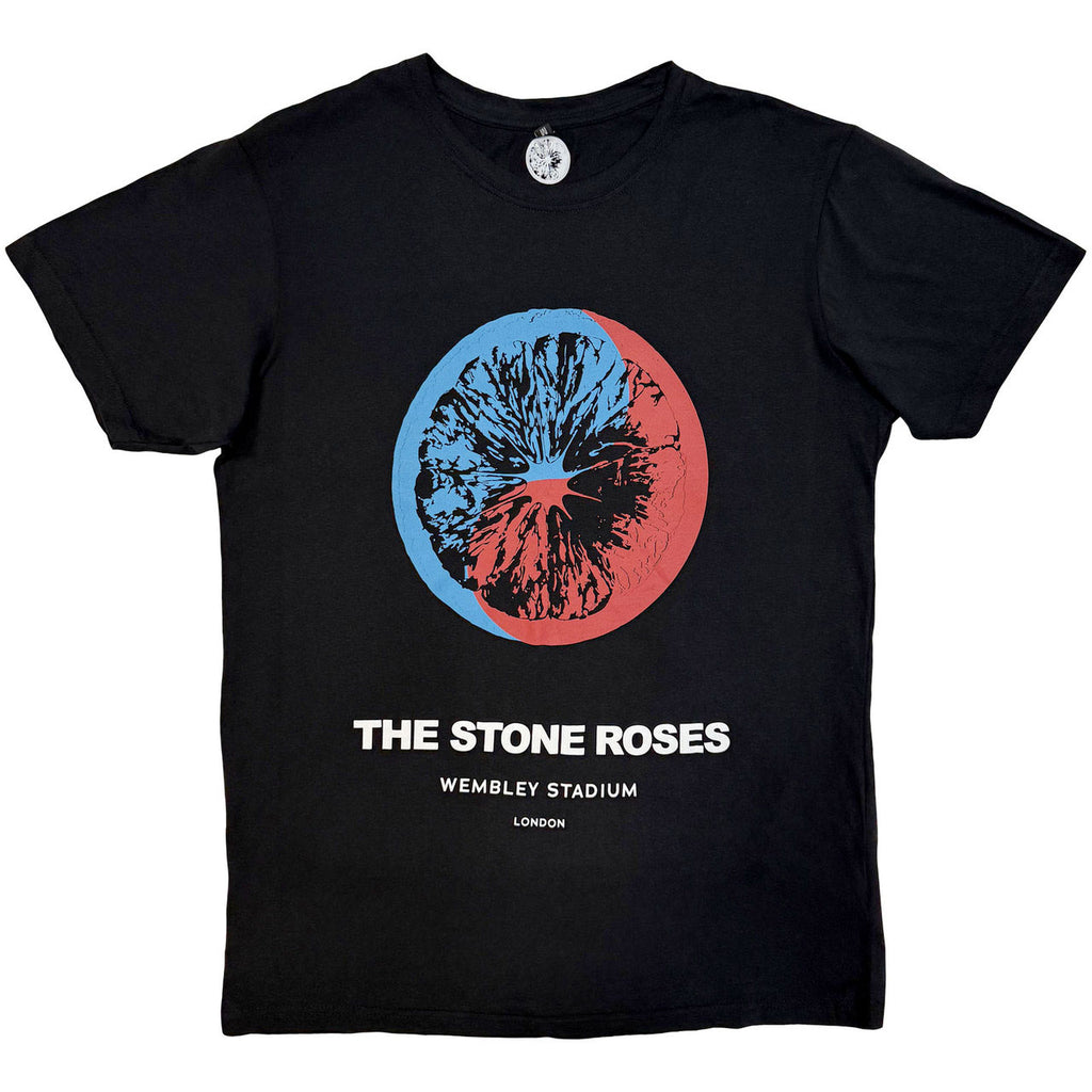 The Stone Roses - Wembley - Black Carbon t-shirt