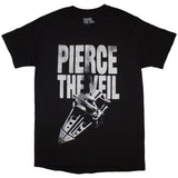 Pierce The Veil -  Large Text - Black t-shirt