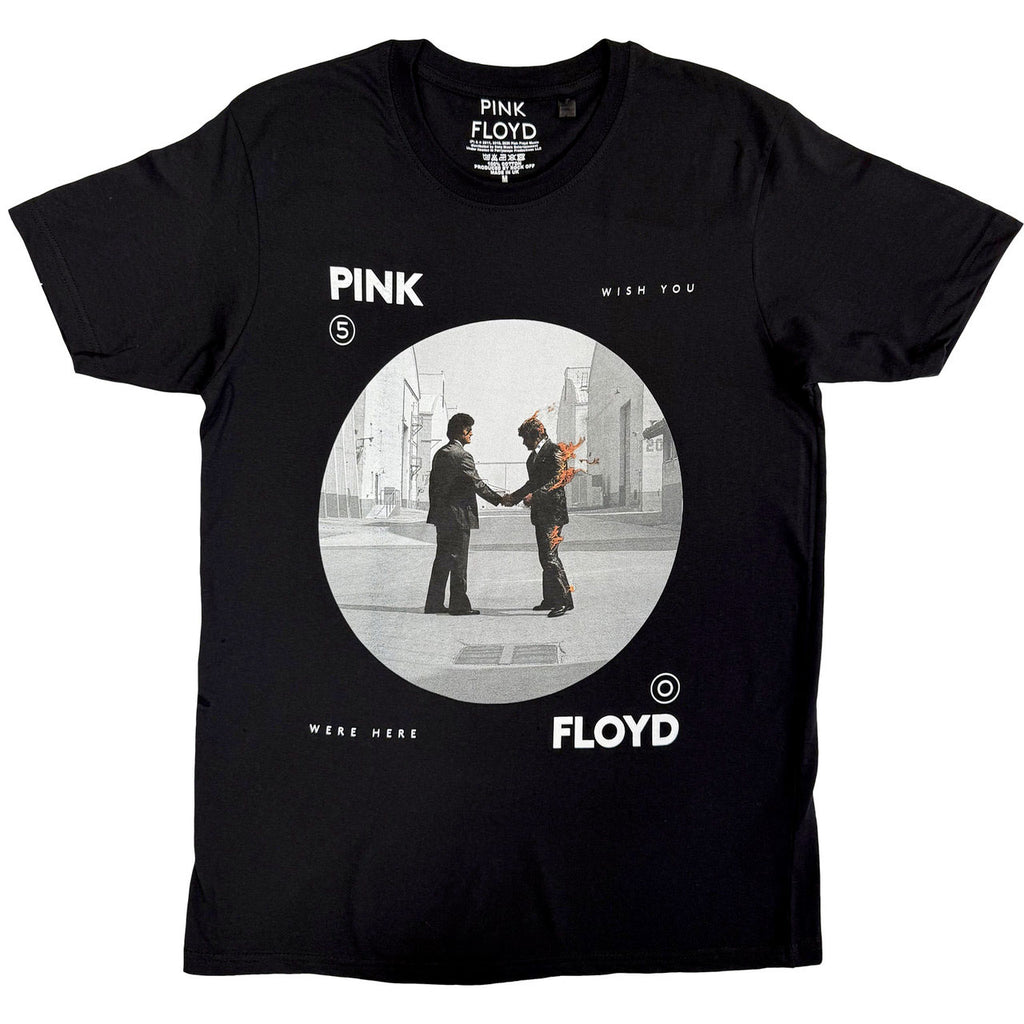 Pink Floyd - Man On Fire - Black  t-shirt