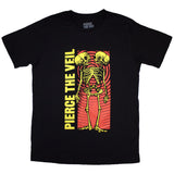Pierce The Veil -  Wavy Skeleton - Black t-shirt