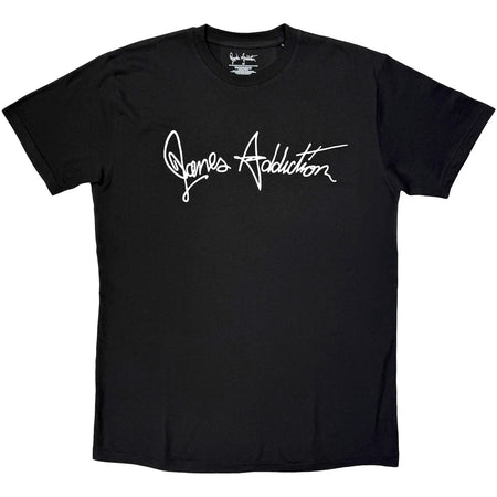 Janes Addiction -  Logo Mono - Black t-shirt