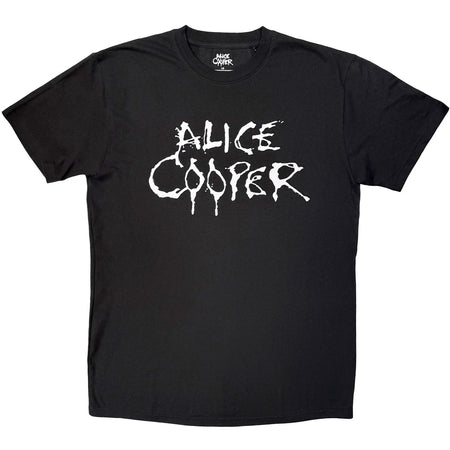 Alice Cooper -  Logo Mono - Black t-shirt