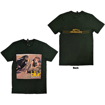 Blur - Parklife  Album- Green t-shirt