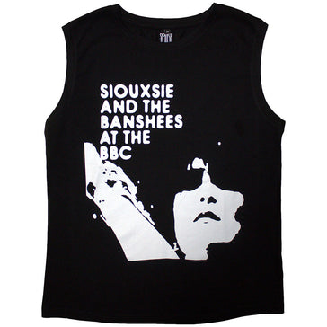 Siouxsie & The Banshees - At The BBC -  Black Sleeveless Tank t-shirt