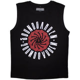 Soundgarden - Circle Logo -  Black Sleeveless Tank t-shirt