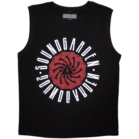 Soundgarden - Circle Logo -  Black Sleeveless Tank t-shirt