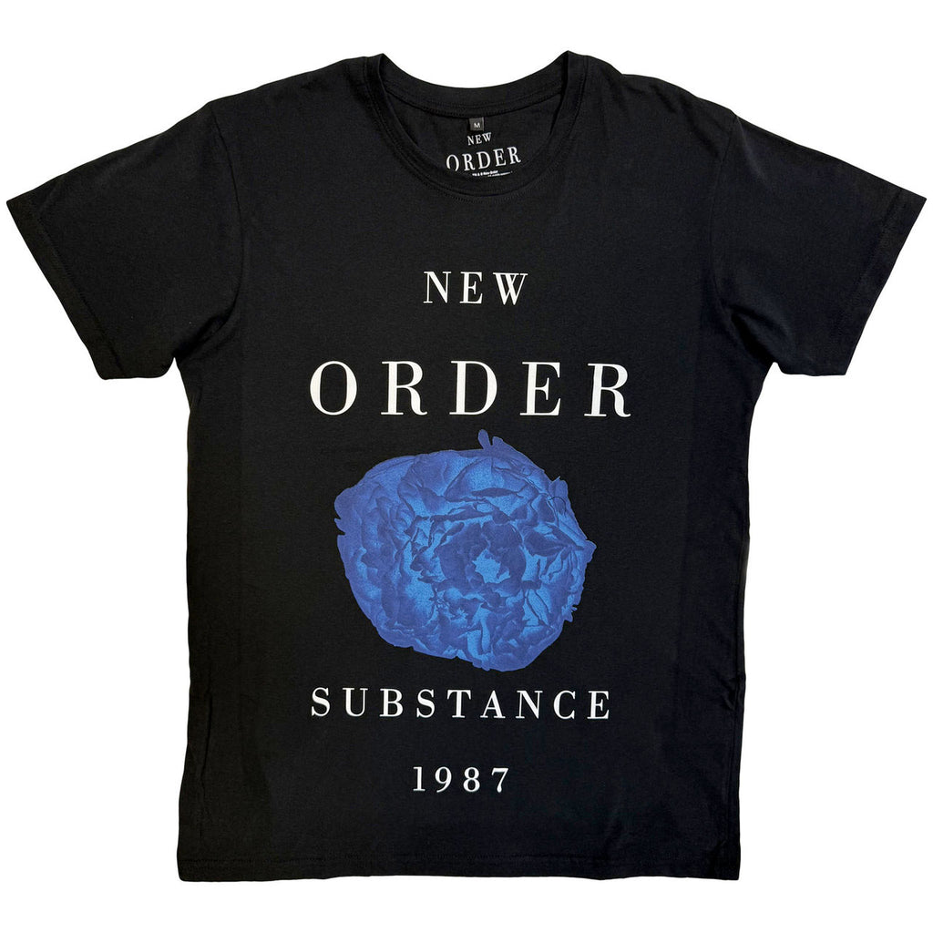 New Order - Substance 1987 - Black Carbon t-shirt