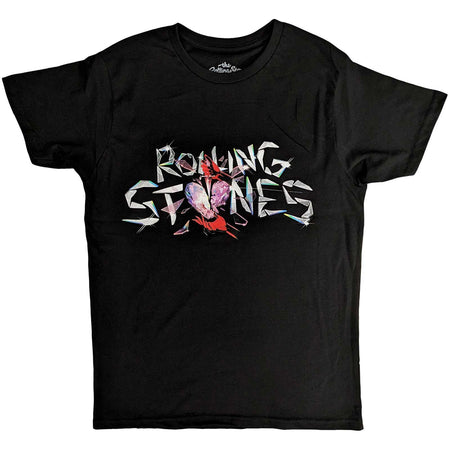 Rolling Stones - Hackney Diamonds Glass Logo - Black  t-shirt