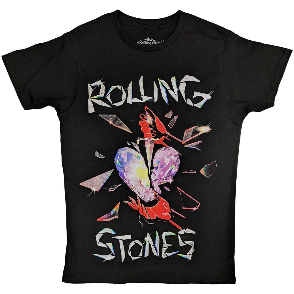 Rolling Stones - Hackney Diamonds Heart - Black  t-shirt