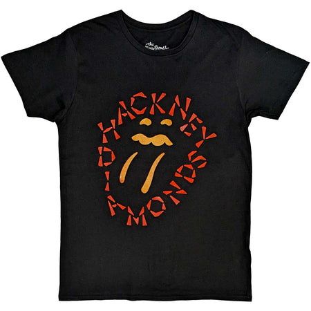 Rolling Stones - Hackney Diamonds Negative Tongue - Black  t-shirt