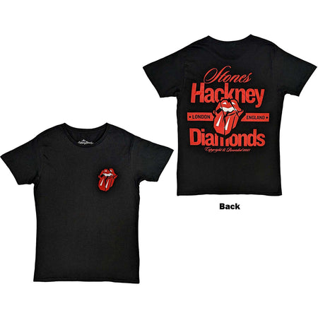 Rolling Stones - Hackney Diamonds Hackney London - Black  t-shirt