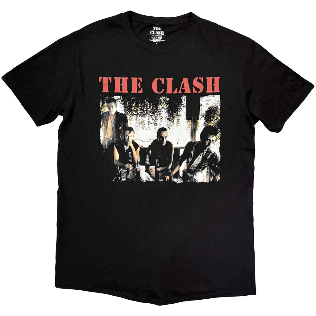 The Clash - Combat Photo - Black  t-shirt