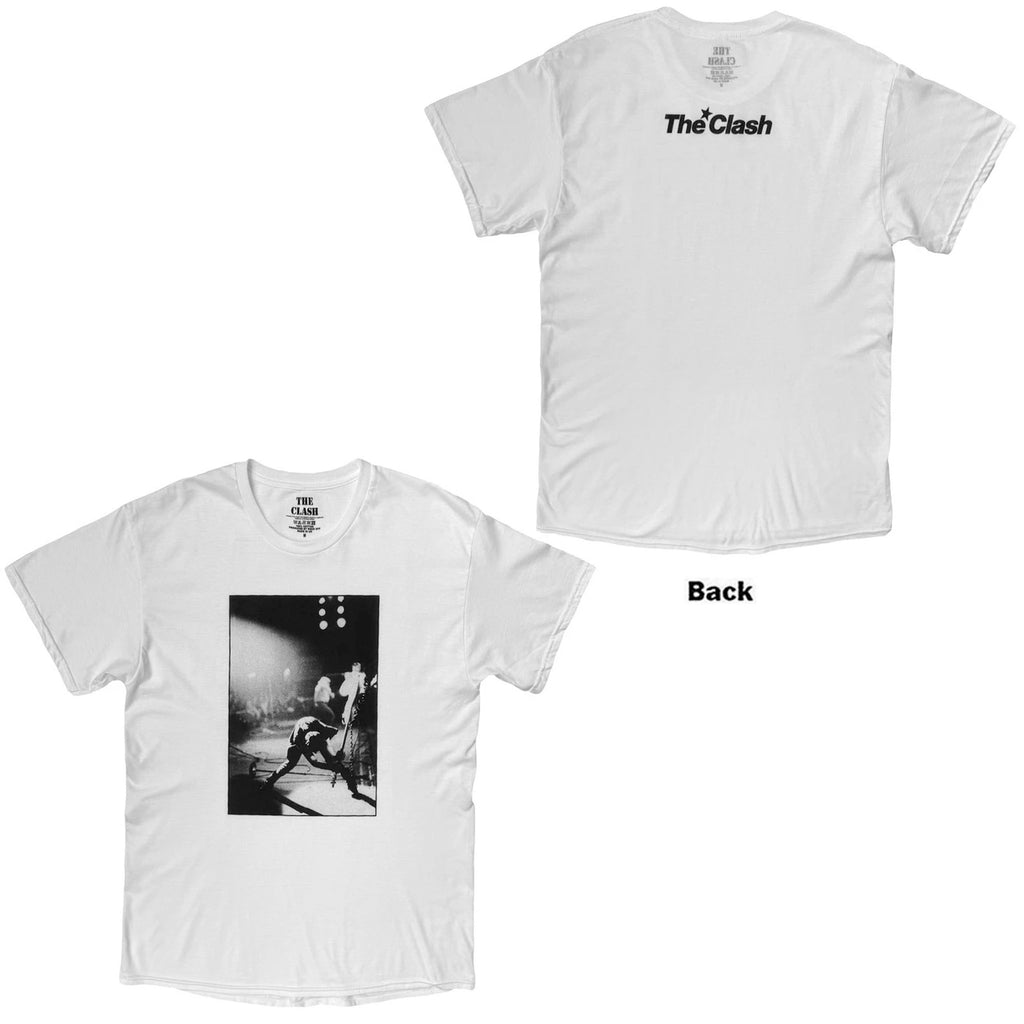 The Clash - Guitar Smash - White  t-shirt