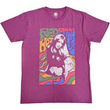 Red Hot Chili Peppers - Kneeling Girl - Pink  t-shirt