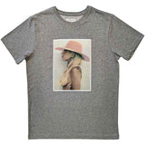 Lady Gaga - Pink Hat - Grey  t-shirt
