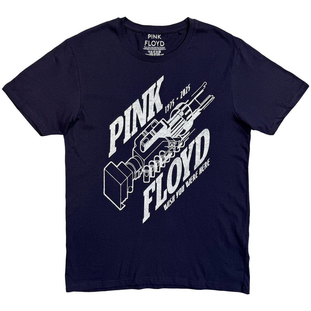 Pink Floyd - Robot Hands - Navy Blue  t-shirt