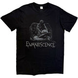 Evanescence - Angel Statue - Black t-shirt