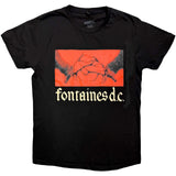 Fontaines D.C. - Clashing Stags - Black  t-shirt