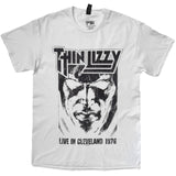 Thin Lizzy - Jailbreak Live In Cleveland '76- White t-shirt