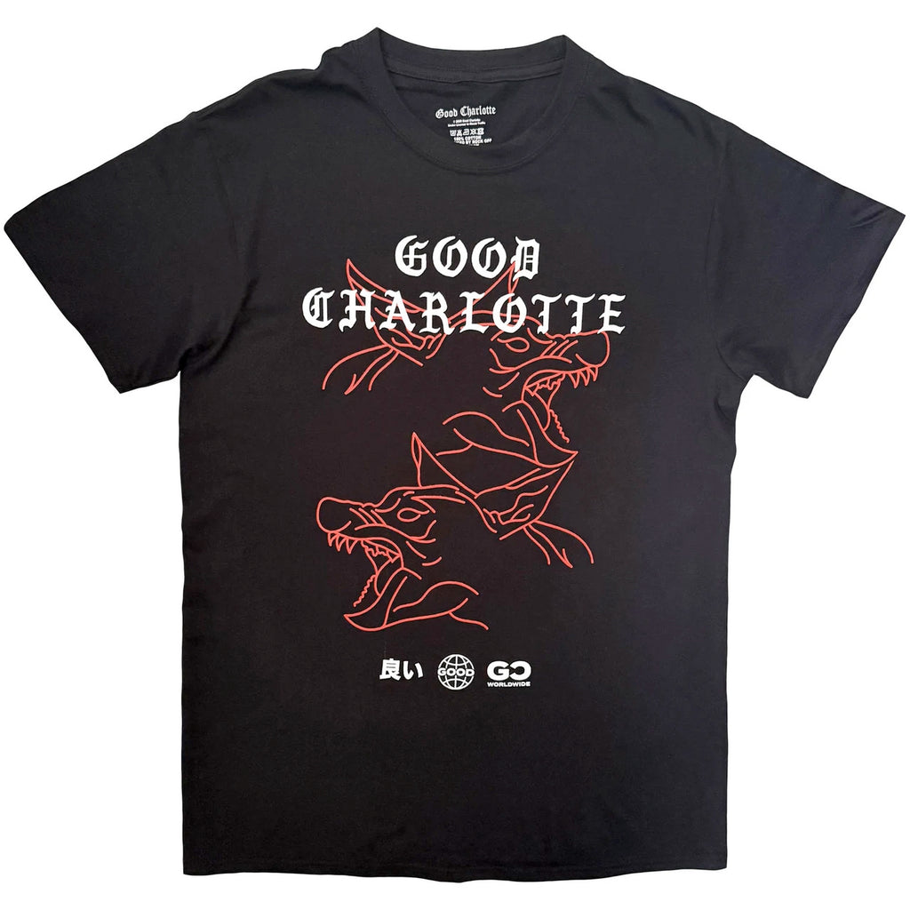 Good Charlotte - Stray Dog - Black  t-shirt