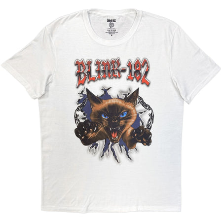 Blink 182 - Cheshire Cat - White t-shirt