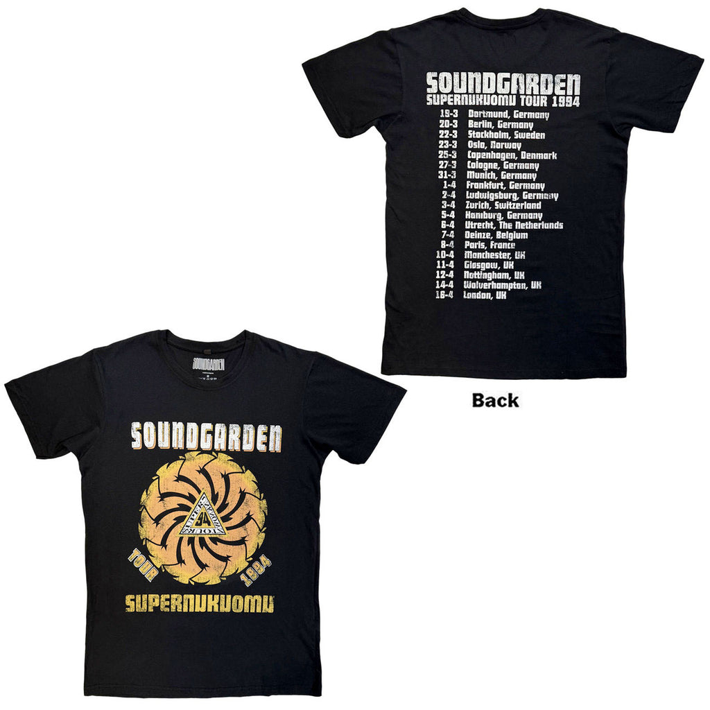Soundgarden - Superunknown Tour '94 - Black Carbon t-shirt