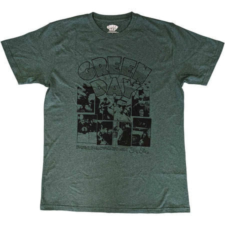 Green Day - Dookie Frames - Green t-shirt