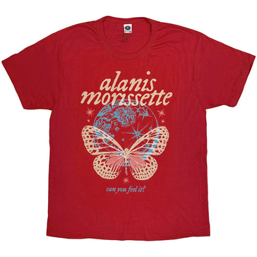 Alanis Morissette - Can You Feel It - Red  t-shirt