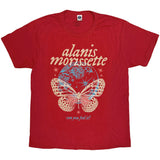 Alanis Morissette - Can You Feel It - Red  t-shirt