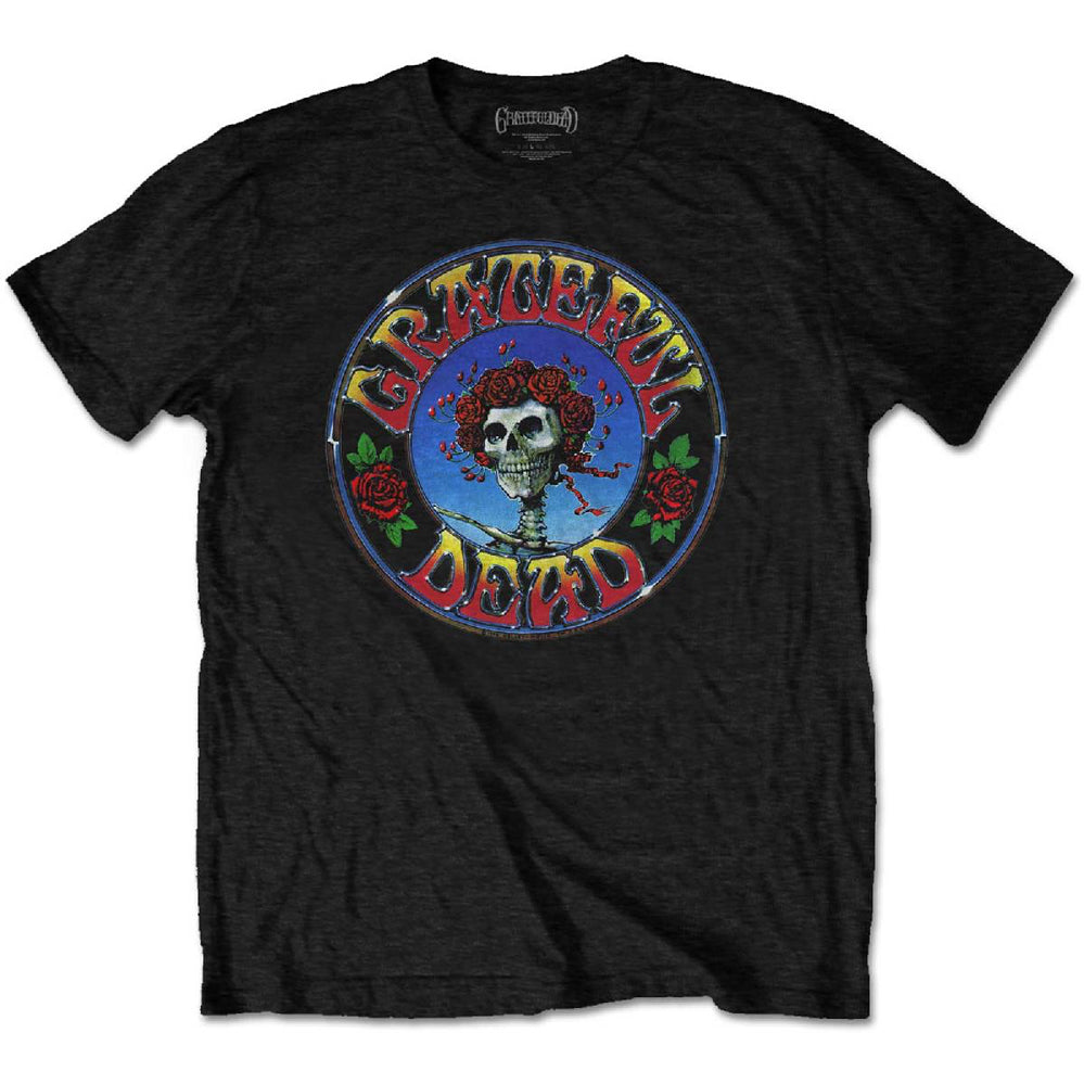 Grateful Dead - Bertha Circle Vintage Wash - Black T-shirt