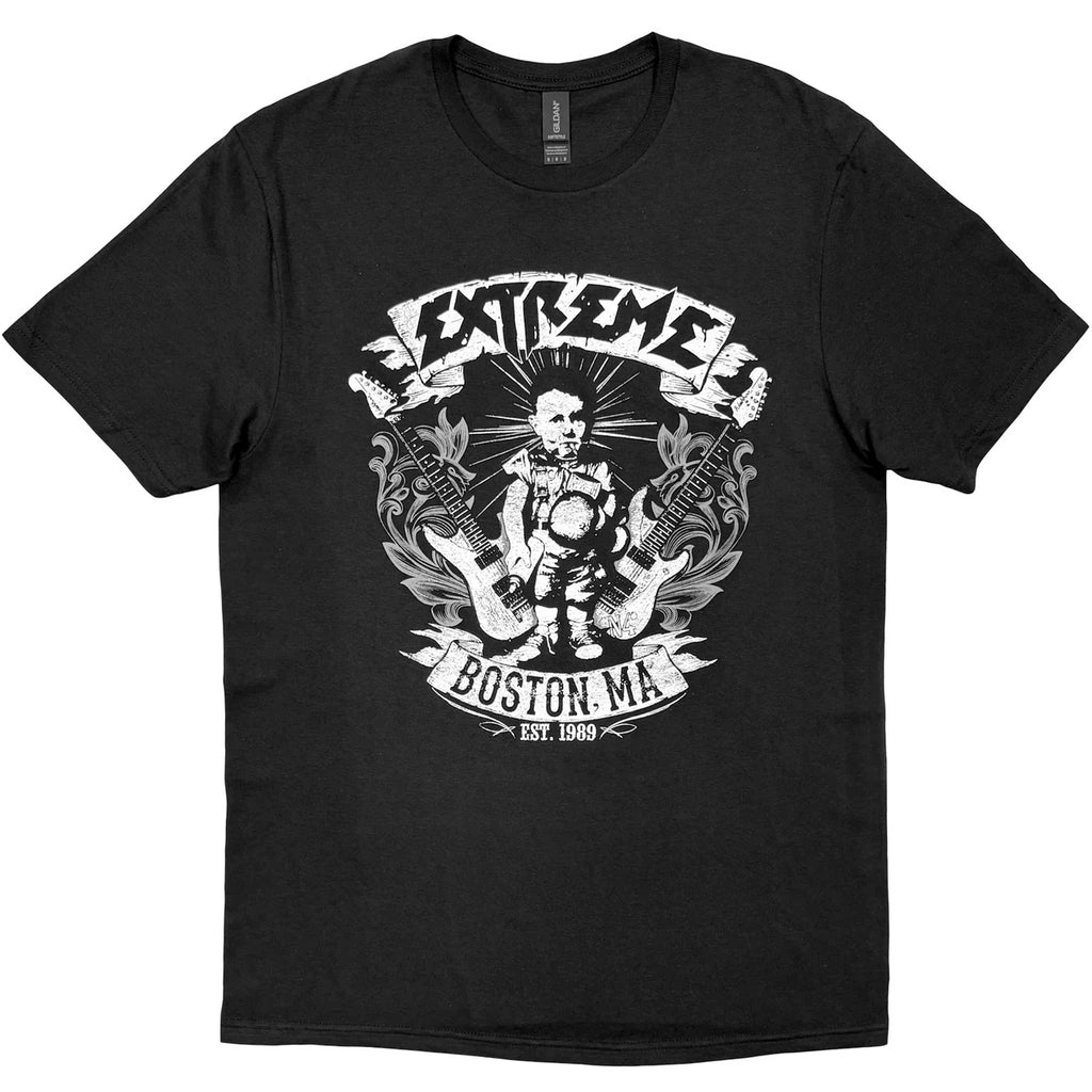 Extreme - Boston - Black t-shirt