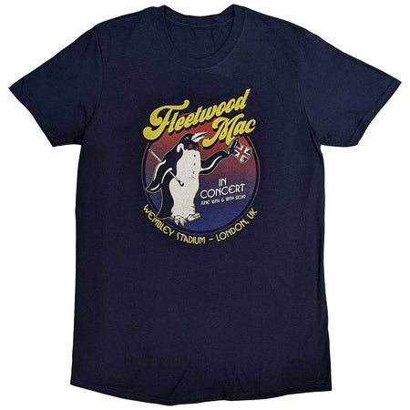 Fleetwood Mac - Wembley 2019 Tour - Navy Blue t-shirt