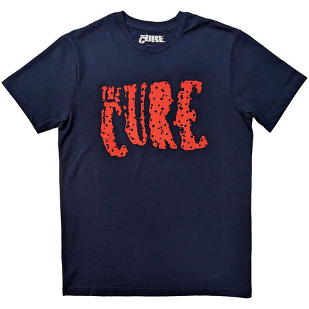 The Cure - Logo - Navy Blue t-shirt