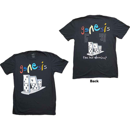 Genesis - The Last Domino Tour - Black  t-shirt