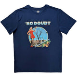 No Doubt - Tragic Kingdom. - Denim Blue t-shirt