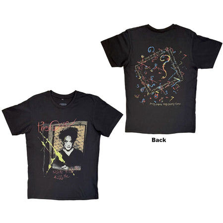 The Cure - Kiss Me Vintage - Black Carbon t-shirt